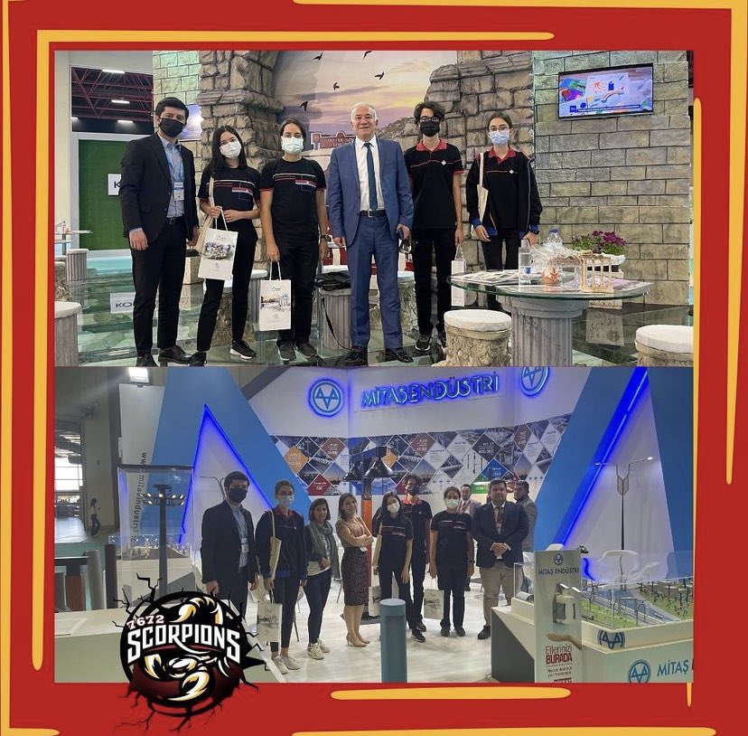 scorpions7672's tweet photo. Bugün 9. Antalya Şehircilik ve Teknolojileri Fuarı’nı ziyaret ettik. Fuardaki girişimciler, şirketler ve belediyeler ile fikirlerimizi paylaştığımız verimli bir gün oldu.
#frcturkey #fikretyukselfoundation #frc #bahcesehirkoleji #scorpions7672 https://t.co/LzlqIa4b4J