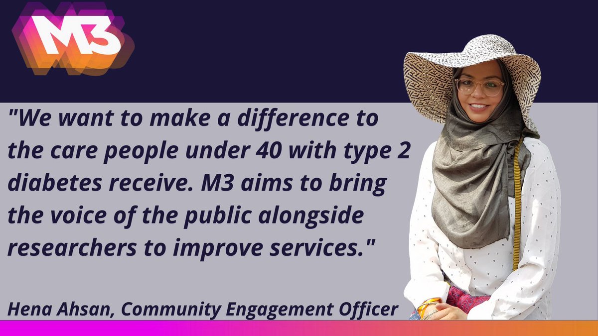 Calling all under 40's with Type 2 Diabetes. Come and join an exciting new initiative of monthly virtual support hubs to hear advice from experts, ask questions, and connect with others. To find out more email Hena at hfa3@le.ac.uk