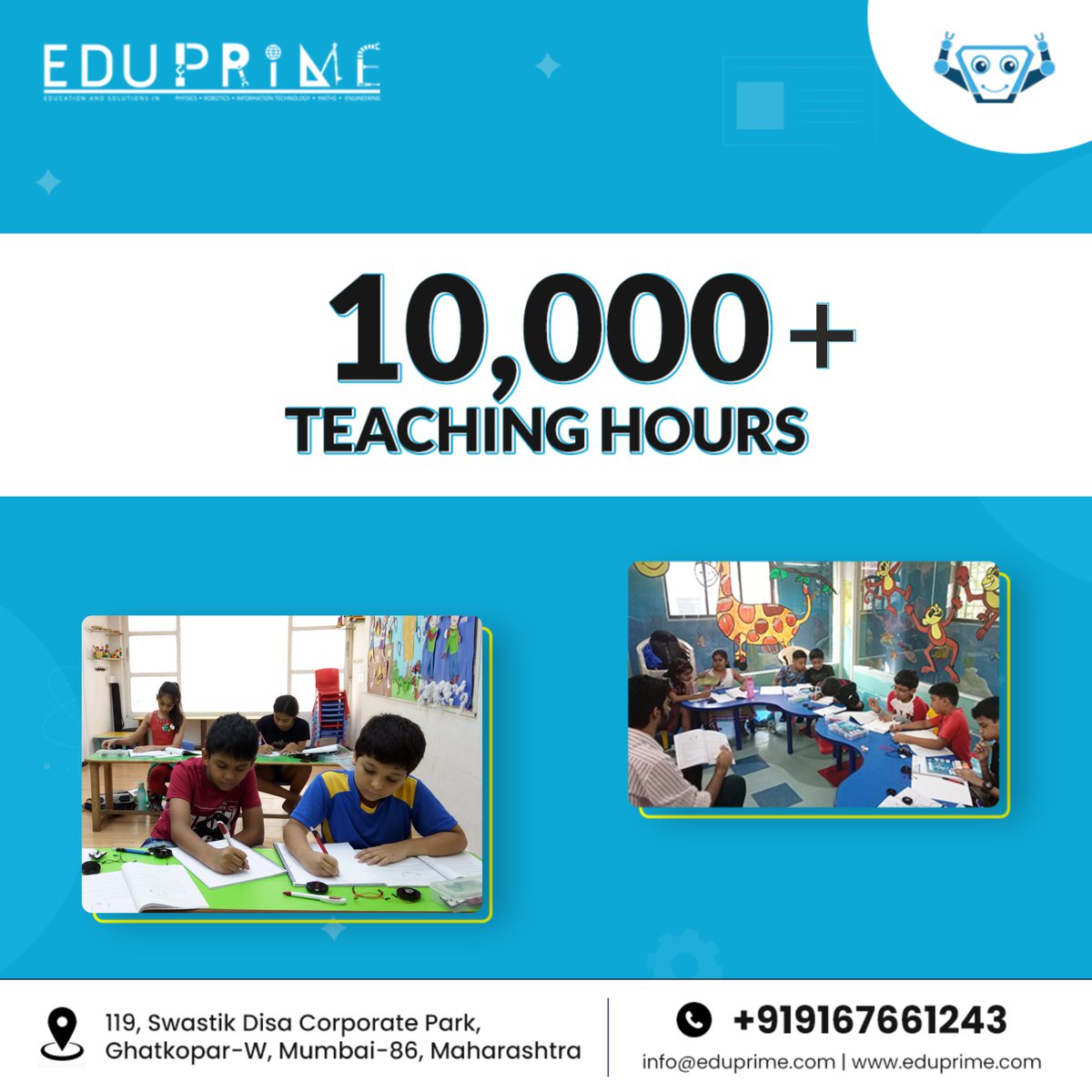 eduprimetech's tweet photo. Make your child tech-savvy and future-ready!
Join Now for your child's bright future!
#Robots #robotics #STEM #roboticsforkids #codingdays #codingforkids #STEMeducation #studentproject #eduprime https://t.co/kkTkoab8Fy