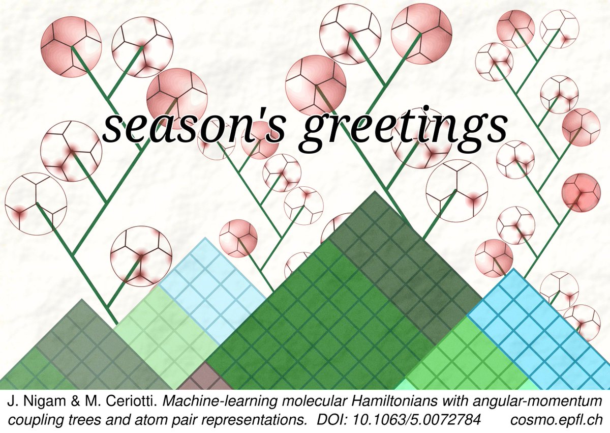 lab_COSMO's tweet photo. Happy new year with @jigyasa_nigam, and the first COSMO paper of 2022. Out on @AIP_Publishing #JChemPhys https://t.co/sXh9YNGcJC @nccr_marvel @ERC_Research #FIAMMA #compchem #machinelearning https://t.co/GHJAcs6J1b