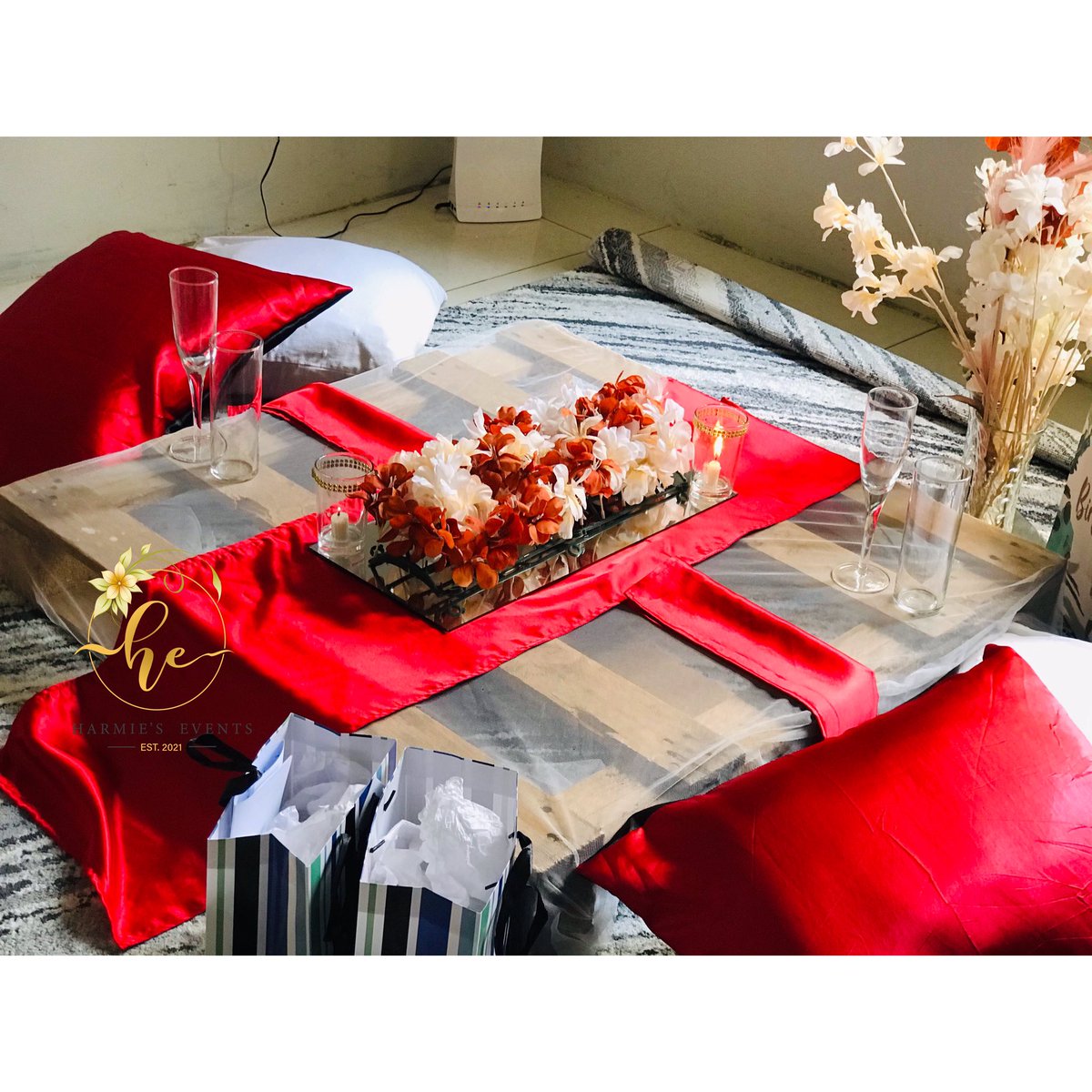 harmiesevents's tweet photo. #picnicfortwo #rusticvibes . Valentine’s Day ideas❤️. 0997065962 https://t.co/mL4cDk1lMI