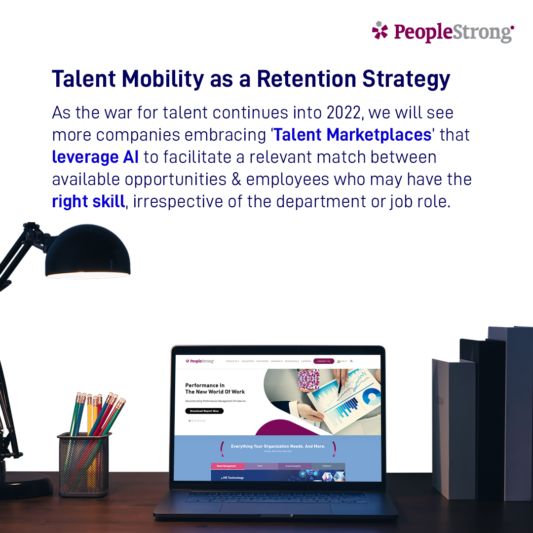 peoplestrong's tweet image. Read our take on HR Trends &amp;amp; Priorities in 2022 here: bit.ly/3t0bicL

#PeopleStrong #HRTrends2022 #HRPriorities #TalentEconomy #HRTech #AIinHR #HybridWork #TalentMobility #Skills #EmployeeWellbeing