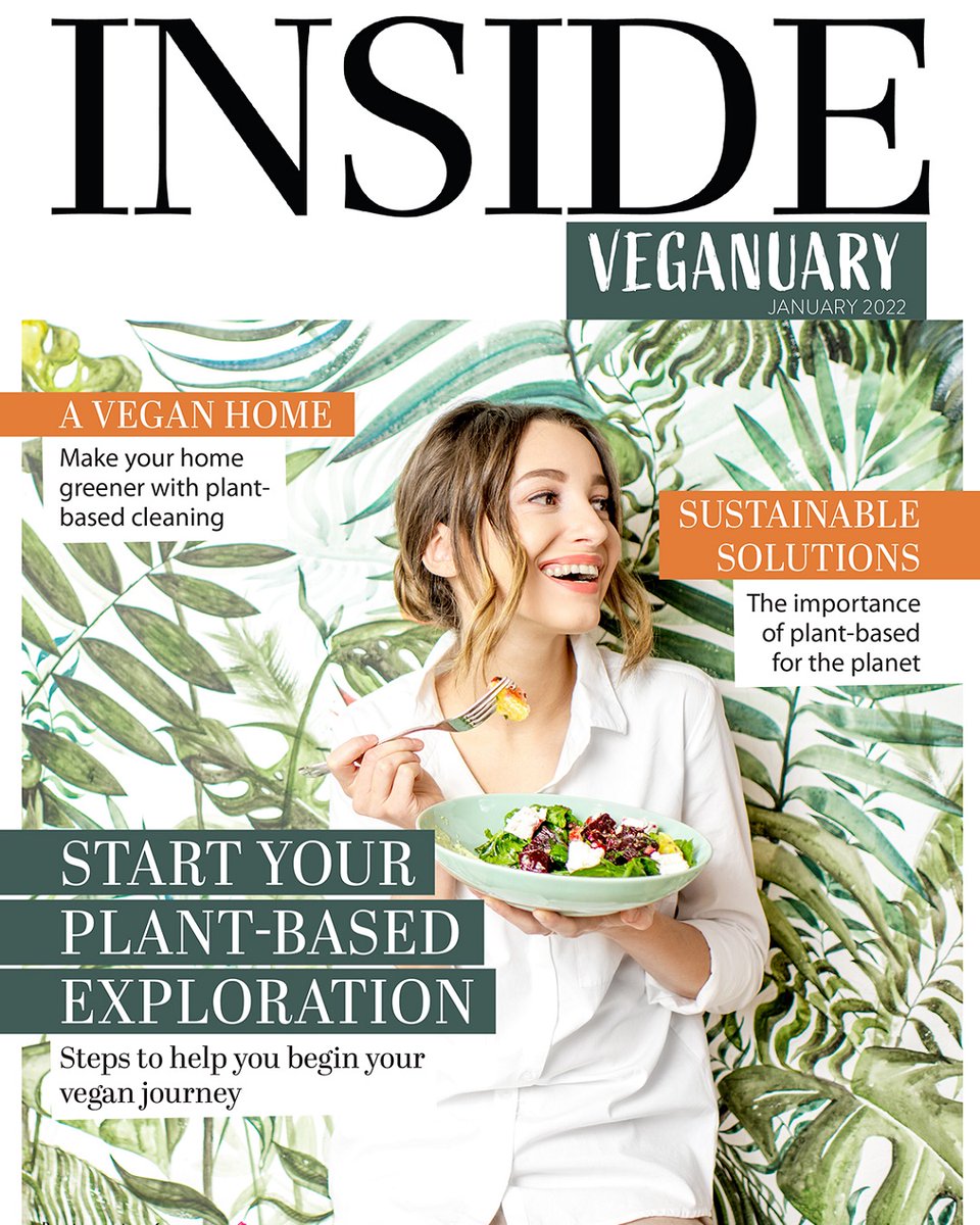 NLmagazine's tweet photo. Hands up if you've begun your plant-based journey 🙋‍♀️? 

Make the most of your @veganuary by reading our free digital mag, Inside #Veganuary, packed full of inspirational features, recipes, competitions &amp; best products to try!

Read free 👉 https://t.co/yTmZ8IPUUj

#Veganuary2022 https://t.co/MOJy6Y5bJU