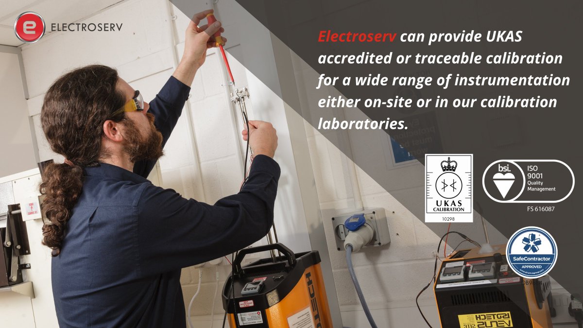 Electr0serv's tweet photo. Electroserv have been accredited in accordance with the recognised International Standard ISO/IEC 17025:2017 (General requirements for the competence of testing and calibration laboratories) by the United Kingdom Accreditation Service (UKAS). 
Visit us at https://t.co/mDxE9dlw3a https://t.co/zHGWac6ff6