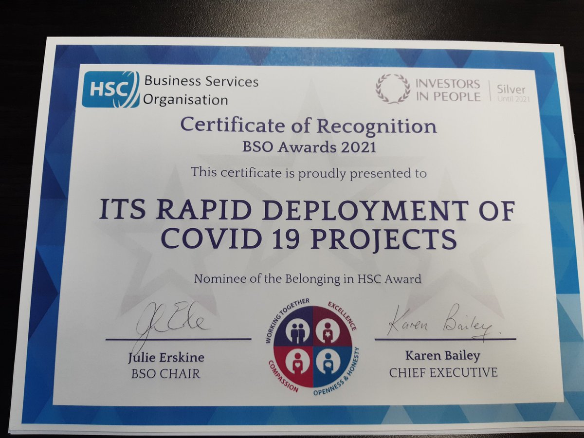 CraigXYoung's tweet photo. Lovely gesture from @BSO_NI, this one is particularly owned by Stephen, Caroline, Tony &amp; Alan..  none of whom seem to use twitter 😂 #Hardwork https://t.co/LBfUNNX5Q8