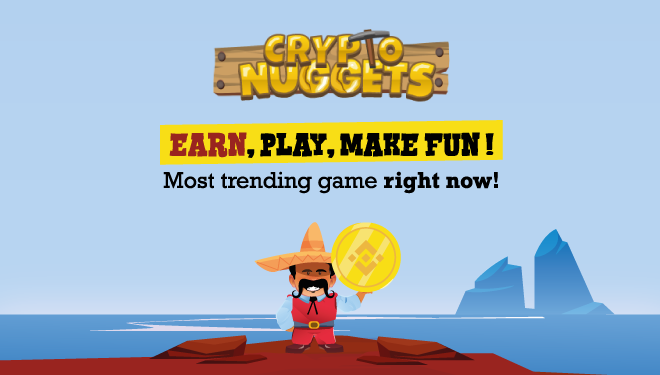 PlayToEarn's tweet photo. #sponsored
๐ฅCrypto Nuggets | Play to Earn๐ฅ
https://t.co/6LVGqpQH3k
@CryptoNGT
Don't miss this GEM again๐
โ
Long term ROI
๐จUnique design
๐GiveAway
๐จWeekly new features
#NGT #CryptoNuggets #P2E #NFT https://t.co/lu9uTbssVX