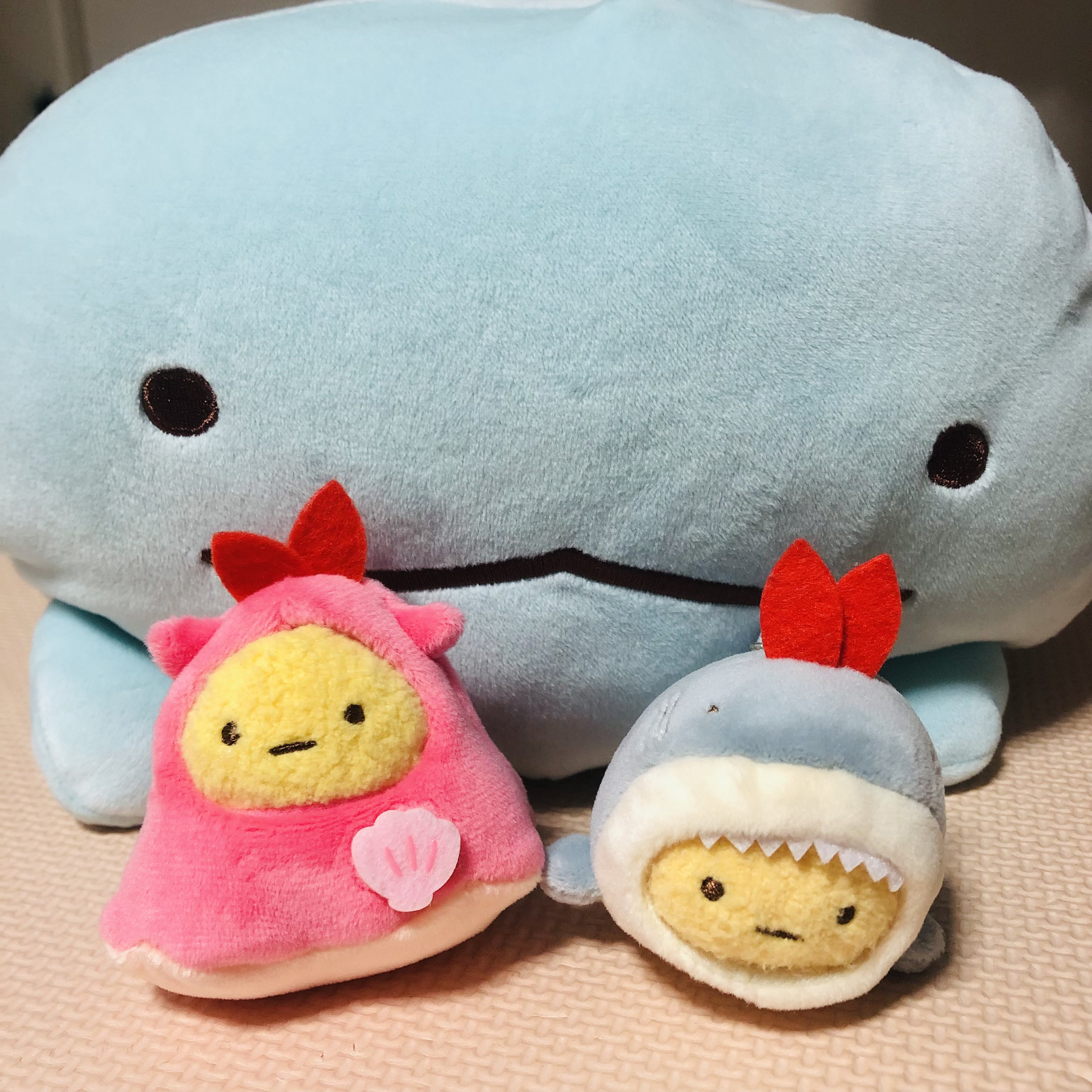 すみっコぐらし えびふらいのしっぽ タコ ふんわりぬいぐるみ