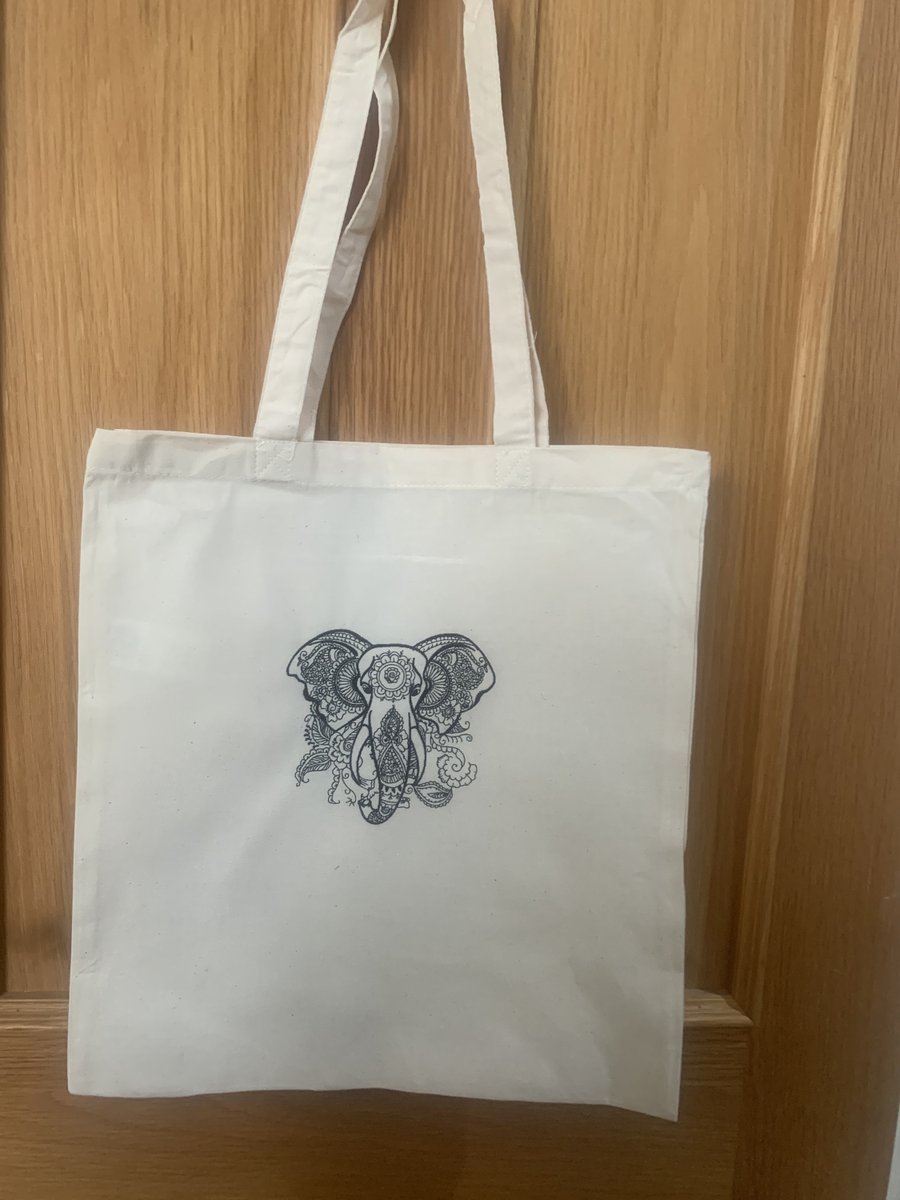nirguj's tweet photo. Excited to share the latest addition to my #etsy shop: Embroidered bag for life/tote with Indian elephant https://t.co/s6wOdqmJHh #beige #bohohippie #indianelephanttote #personalisedtote #customisedtote #embroideredelephant #bohostyle #hippiestyletote #vegantote https://t.co/GvifDYnPlG