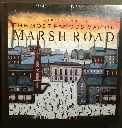'The Most Famous Man on Marsh Road' by Patrick Durkin, featuring the artwork of Sean Durkin Artist. #UTB #Middlesbrough

Available to order at heritageunlocked.com/shop/seandurki…