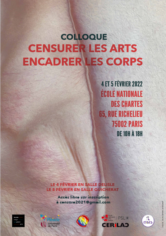 ED441_Histo_art's tweet photo. Sarra Mezhoud, Doctorante @SorbonneParis1, interviendra au colloque "Censurer les arts - Encadrer les corps". Son intervention sera intitulée "In(k)sane. Tatouages et monstration du corps déviant dans les asiles en France à la fin du XIXe siècle"
https://t.co/gAci47VCyF https://t.co/72GJgTsxWh