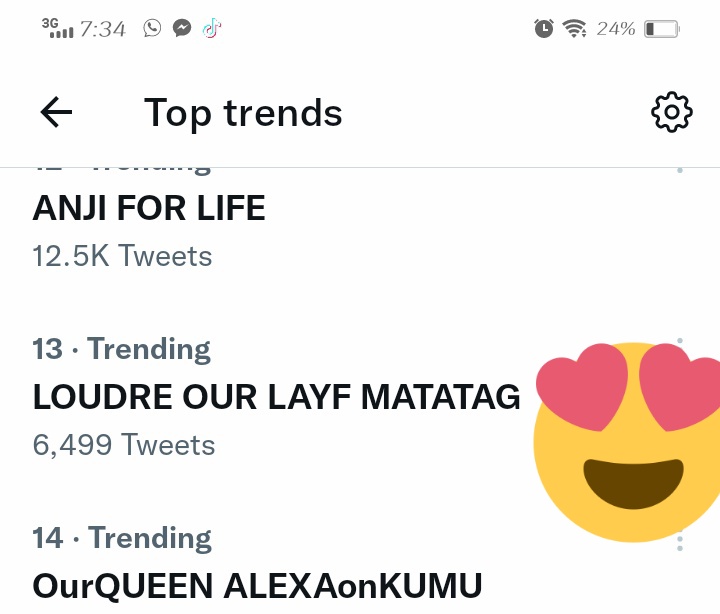 Yayy 13th spot na

#StarMagicLounge

LOUDRE OUR LAYF MATATAG
<a href="/louyanong/">Lou Yanong</a> <a href="/itsdredesu/">André</a>