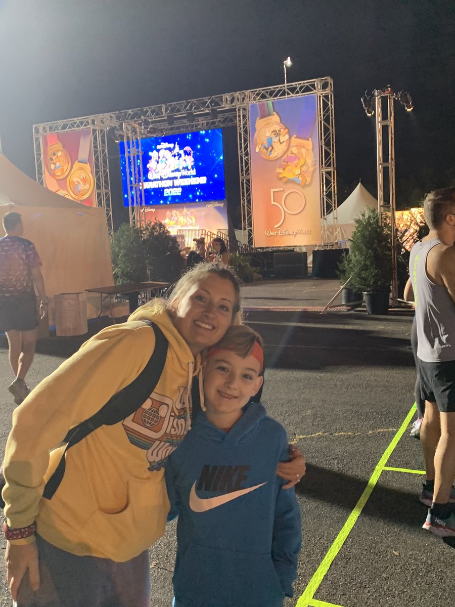 JayKondrk77's tweet image. 5k done.  Kel was cooking and smiling ear to ear too!!  Only race congestion holding him back.  🏅 #WDWMarathon #WDW5K