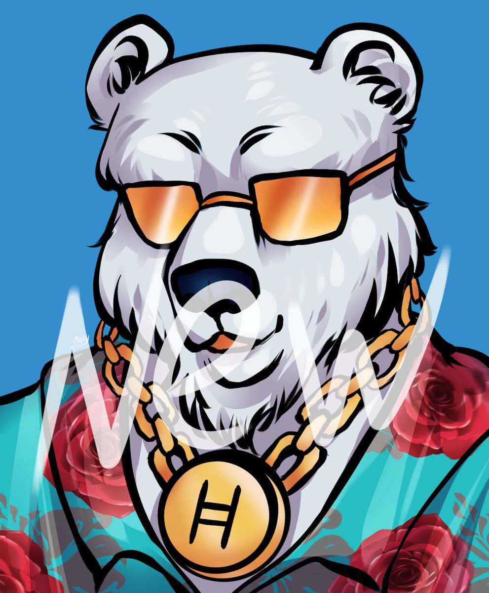 NftLemiBravo's tweet photo. New Drop💫HederaHash Polar Bear
Supply:10
Price:50 Hbar
DM for reservations😊
#nftart #NFT #nftcollectors #NFTcollections #HBAR #HBARbarians https://t.co/Zb5ZW7cLAo