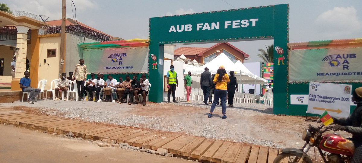 Aub FAN FEST in Yaoundé / Messamendongo
#aubafcon2021
#Uarcan2021
#CAN2021