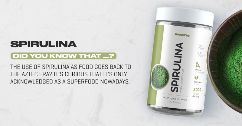 AN AQUATIC TREASURE 🙌

Did you know that the use of Spirulina as food goes back to the Aztec era? It's curious that it's only acknowledged as a superfood nowadays.

Click here for more information: prozis.com/9mXb

#prozis #exceedyourself #spirulina #facts #healthyfood