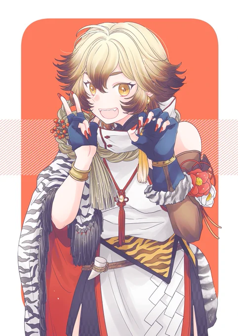 2022年あけましておめでとうございます今年もよろしくお願いします絵。(待ち受けなどで個人で楽しむ範囲でなら保存OKです)ネットプリント登録したら印刷したいって人いるかな 