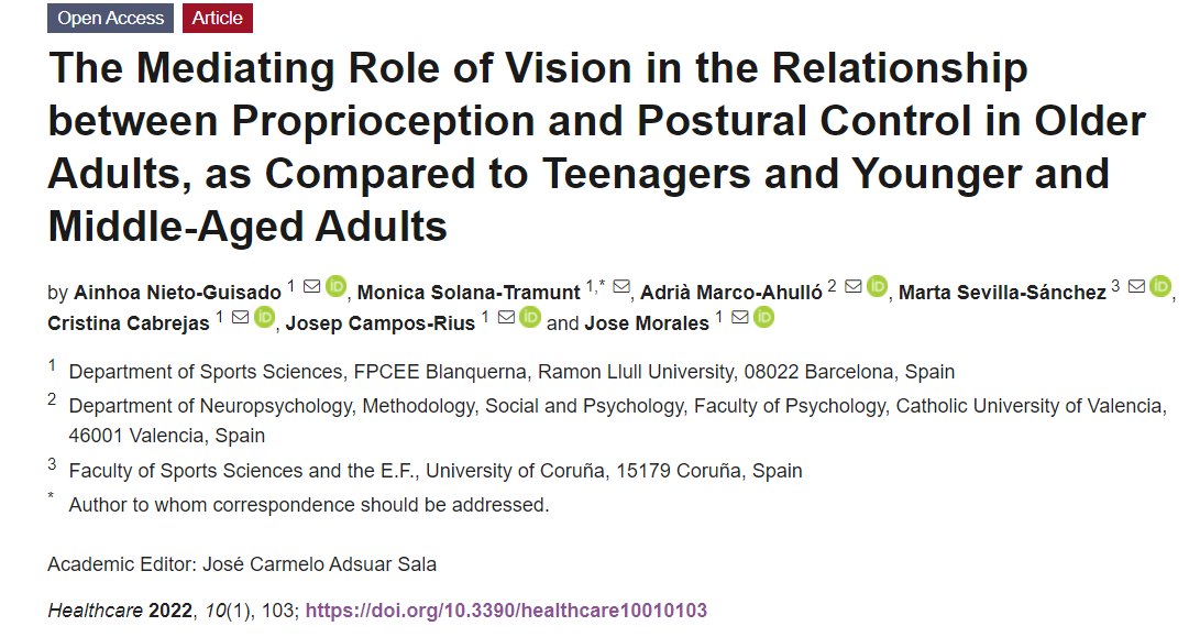 Jose Morales Aznar (@josemoralesaz) on Twitter photo The Mediating Role of Vision in the Relationship between Proprioception and Postural Control in Older Adults, as Compared to Teenagers and Younger and Middle-Aged Adults mdpi.com/1436816 #mdpihealthcare a través de <a href="/Healthcare_MDPI/">Healthcare MDPI</a> The Mediating Role of Vision in the Relationship between Proprioception and Postural Control in Older Adults, as Compared to Teenagers and Younger and Middle-Aged Adults mdpi.com/1436816 #mdpihealthcare a través de <a href="/Healthcare_MDPI/">Healthcare MDPI</a>