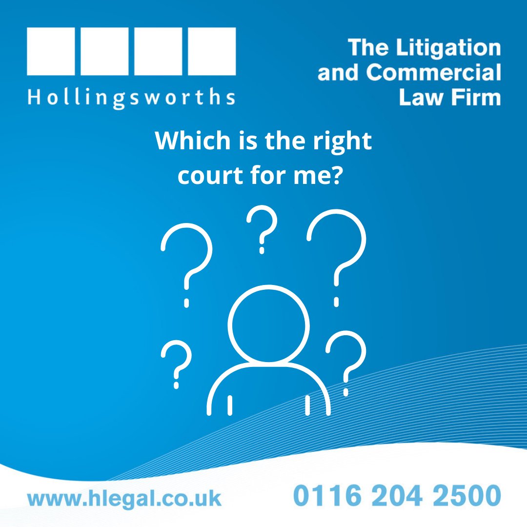 Which is the right #court for me?
You may be aware that there are a number of different courts and #tribunals in the British #legal system, and there are even different legal systems. 
Hollingsworths Solicitors will advise you on which of these would be best for your case.