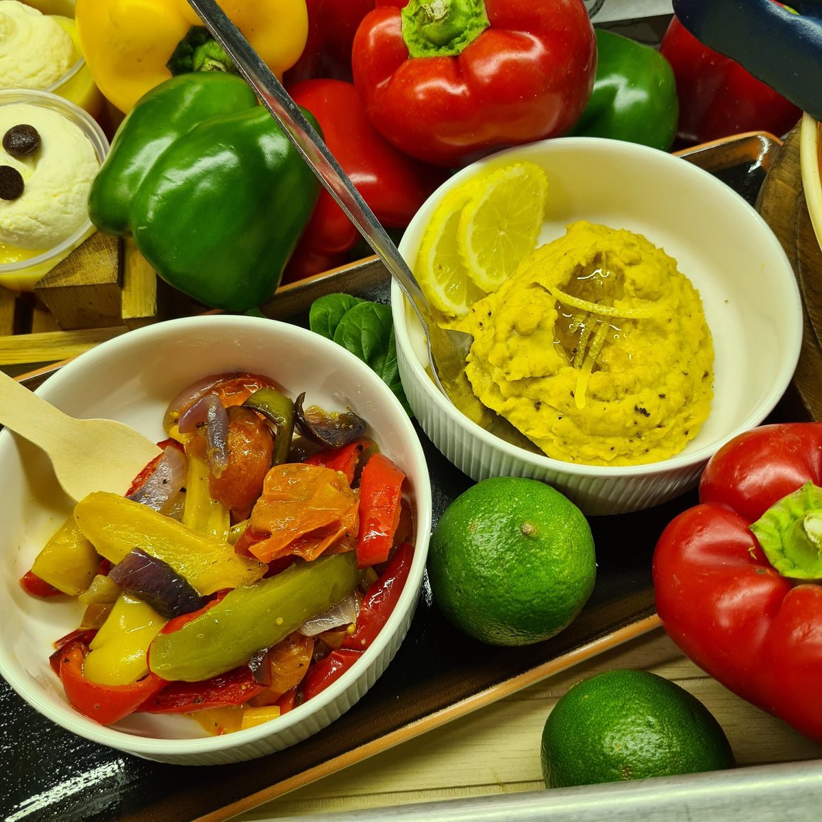 LMS Senior Catering (@lmschartwells) on Twitter photo Lovely homemade hummus and roasted vegetables as one of our Deli bar fillings today.
<a href="/spj_cook/">Simon Cook</a> <a href="/MinsterSchool/">Lincoln Minster School</a> <a href="/IndieChefsNorth/">Stuart Leggett</a> Lovely homemade hummus and roasted vegetables as one of our Deli bar fillings today.
<a href="/spj_cook/">Simon Cook</a> <a href="/MinsterSchool/">Lincoln Minster School</a> <a href="/IndieChefsNorth/">Stuart Leggett</a>