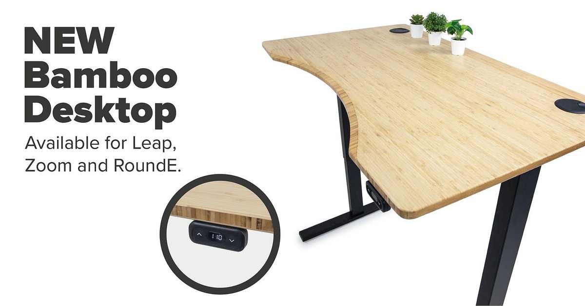 StackedIreland's tweet photo. New Bamboo Desktop, upgrade your sit stand desk today... suitable for Leap, Zoom and RoundE sit stand desks. Bamboo is an extremely Eco-friendly and sustainable material. Call 0818 409 988 #sustainability #ecofriendly #upgradeyourworkspace https://t.co/XJtoCEZvby