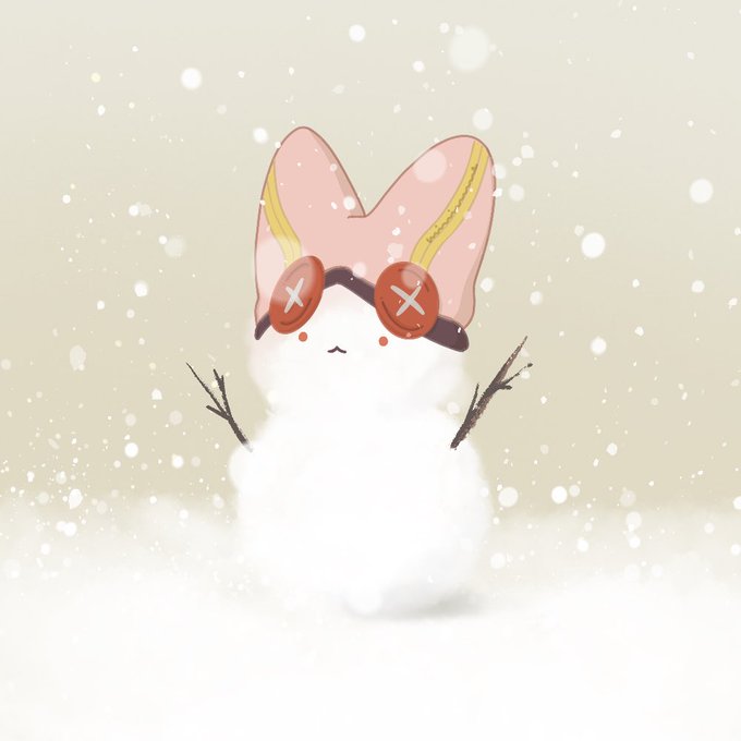 「帽子 雪だるま」のTwitter画像/イラスト(人気順)