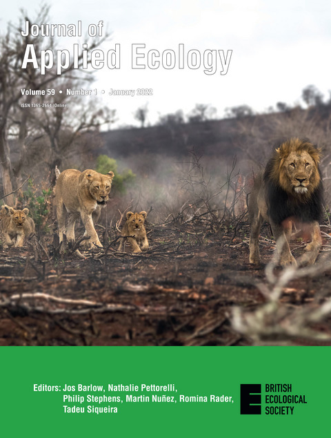 Goncalo Curveira-Santos (@gcurveirasantos) on Twitter photo What a great start to 2022, having our paper make the cover of your favourite scientific journal <a href="/JAppliedEcology/">Journal of Applied Ecology</a>!
Check here if you want to learn more about community-level responses of African #carnivores to prescribed burning: besjournals.onlinelibrary.wiley.com/toc/13652664/0… What a great start to 2022, having our paper make the cover of your favourite scientific journal <a href="/JAppliedEcology/">Journal of Applied Ecology</a>!
Check here if you want to learn more about community-level responses of African #carnivores to prescribed burning: besjournals.onlinelibrary.wiley.com/toc/13652664/0…