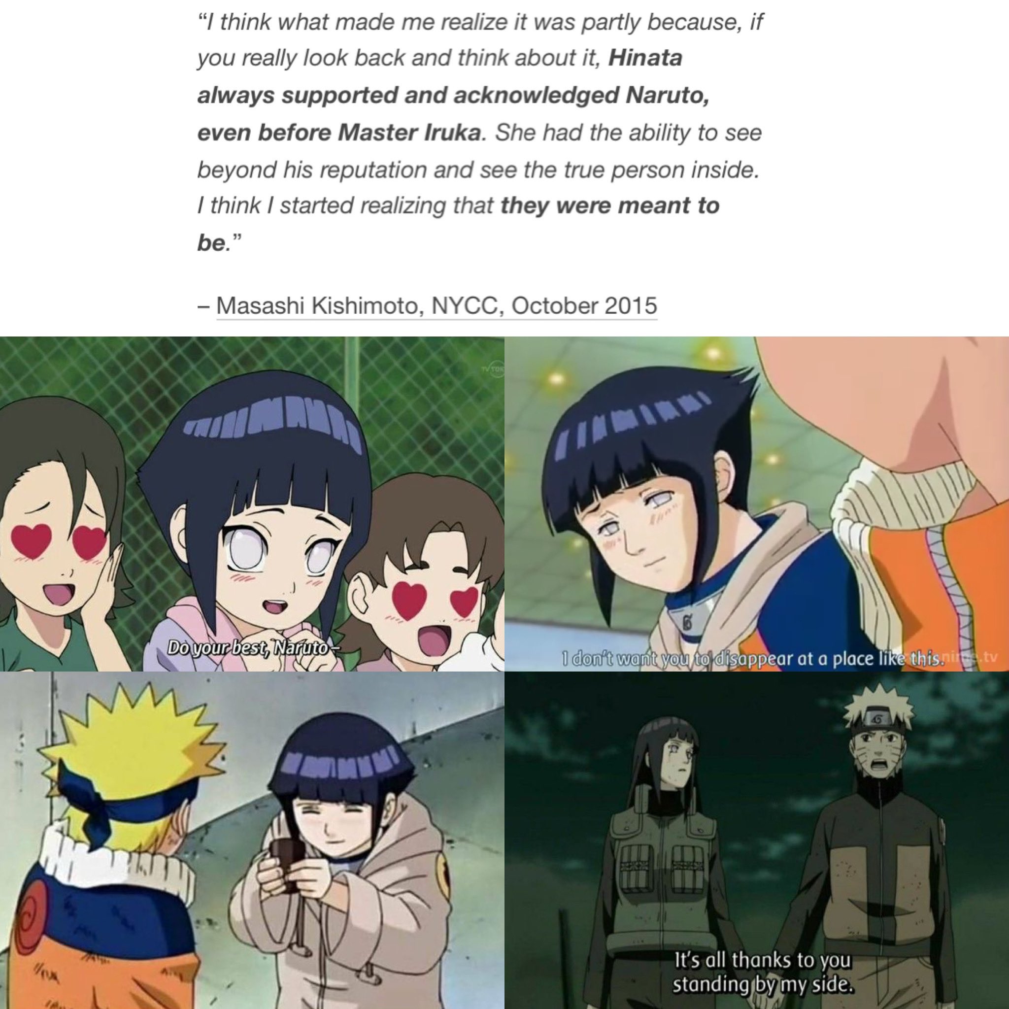 Is it love? Do you think Hinata was more infatuated with Naruto