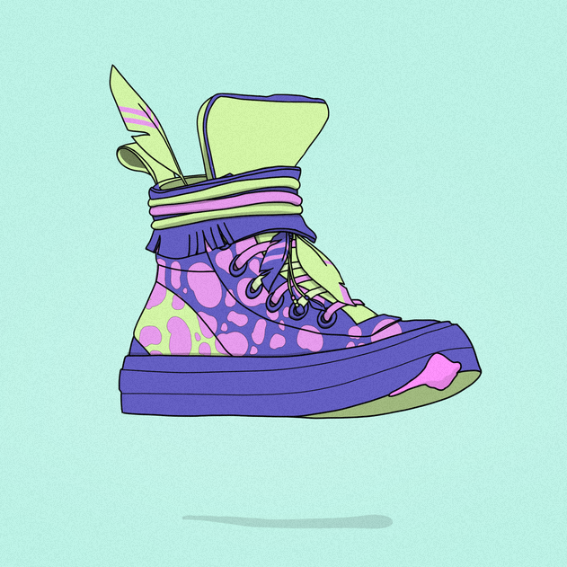 nildupe's tweet photo. Love it when I see @TheFoofees and art from @aoifeodwyer pop up in my feed. Thought I'd run my generator using a palette inspired by her work. Picked these out of 1000 iterations but couldn't decide on a favorite! Maybe I need to do some Foofee inspired parts too?! #fanart #nft https://t.co/jsjtbE1sDf