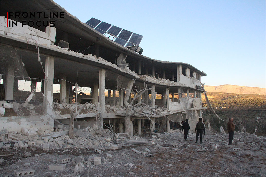 FrontlineInFocu's tweet image. In the last days, #RussianRocket  attacked many poultry farms, a factory of foodstuff, and one of the main water stations that supply thousands of people in Idlib,” the @scdaleppo civil defense group said on @Twitter .

#PHOTOS  by: Luay Elhas 

#photooftheday