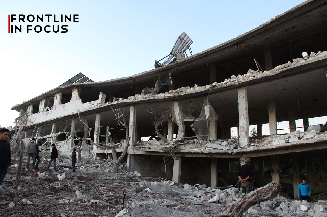 FrontlineInFocu's tweet image. In the last days, #RussianRocket  attacked many poultry farms, a factory of foodstuff, and one of the main water stations that supply thousands of people in Idlib,” the @scdaleppo civil defense group said on @Twitter .

#PHOTOS  by: Luay Elhas 

#photooftheday