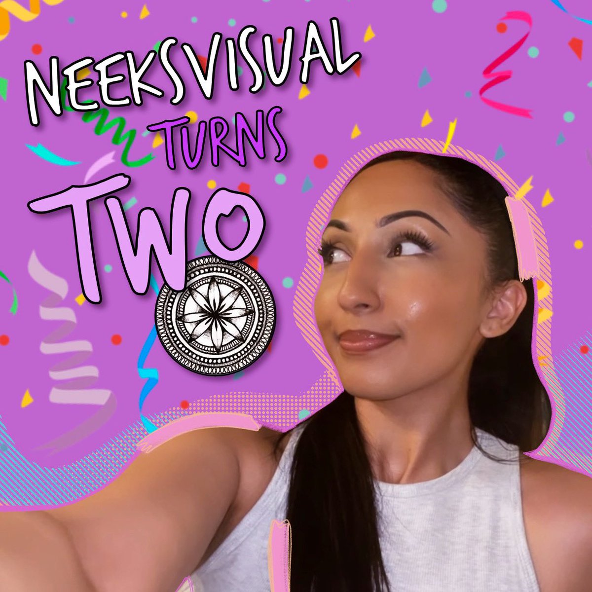 neeksvisual's tweet photo. My baby business is a toddler! 2 years old! 🥳 https://t.co/NLUzK9xYJQ