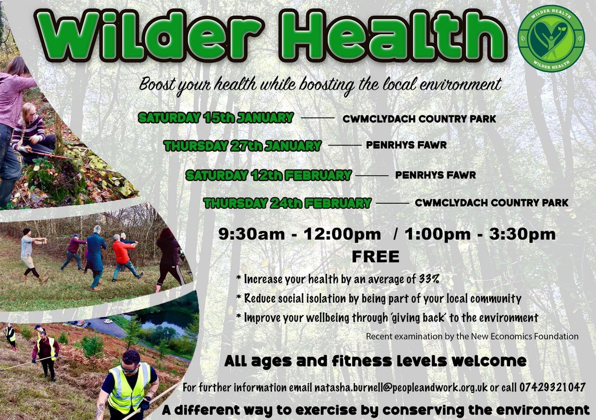NEW activity happening in the #Rhondda pls share! FREE different way to #exercise and help the #environment 
#community #healthy #getoutdoors