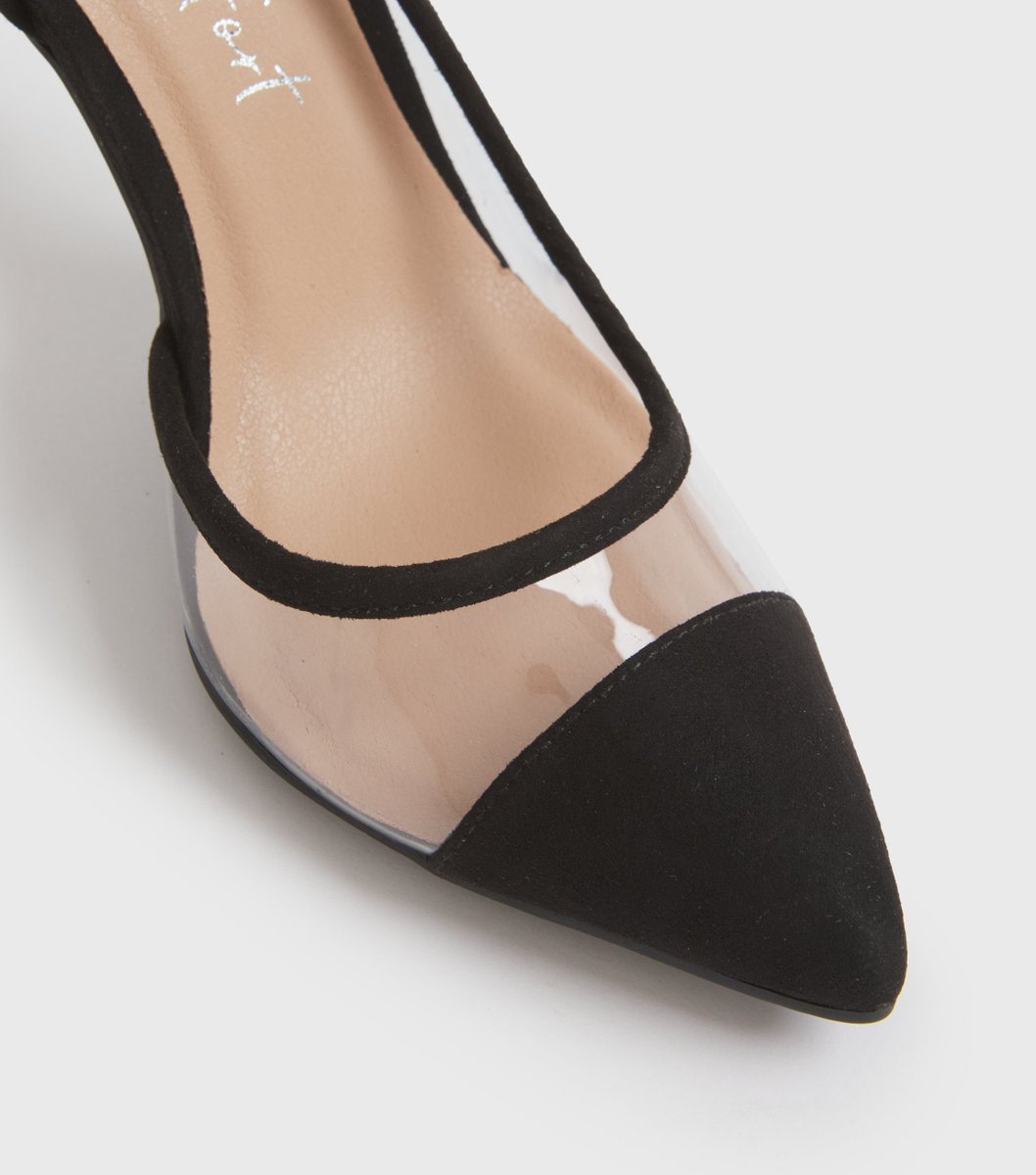 HighHeelBlog's tweet image. Yay or Nay? - Black Clear Stiletto Heel Court Shoes from @newlook.

newlook.com/uk/womens/foot…