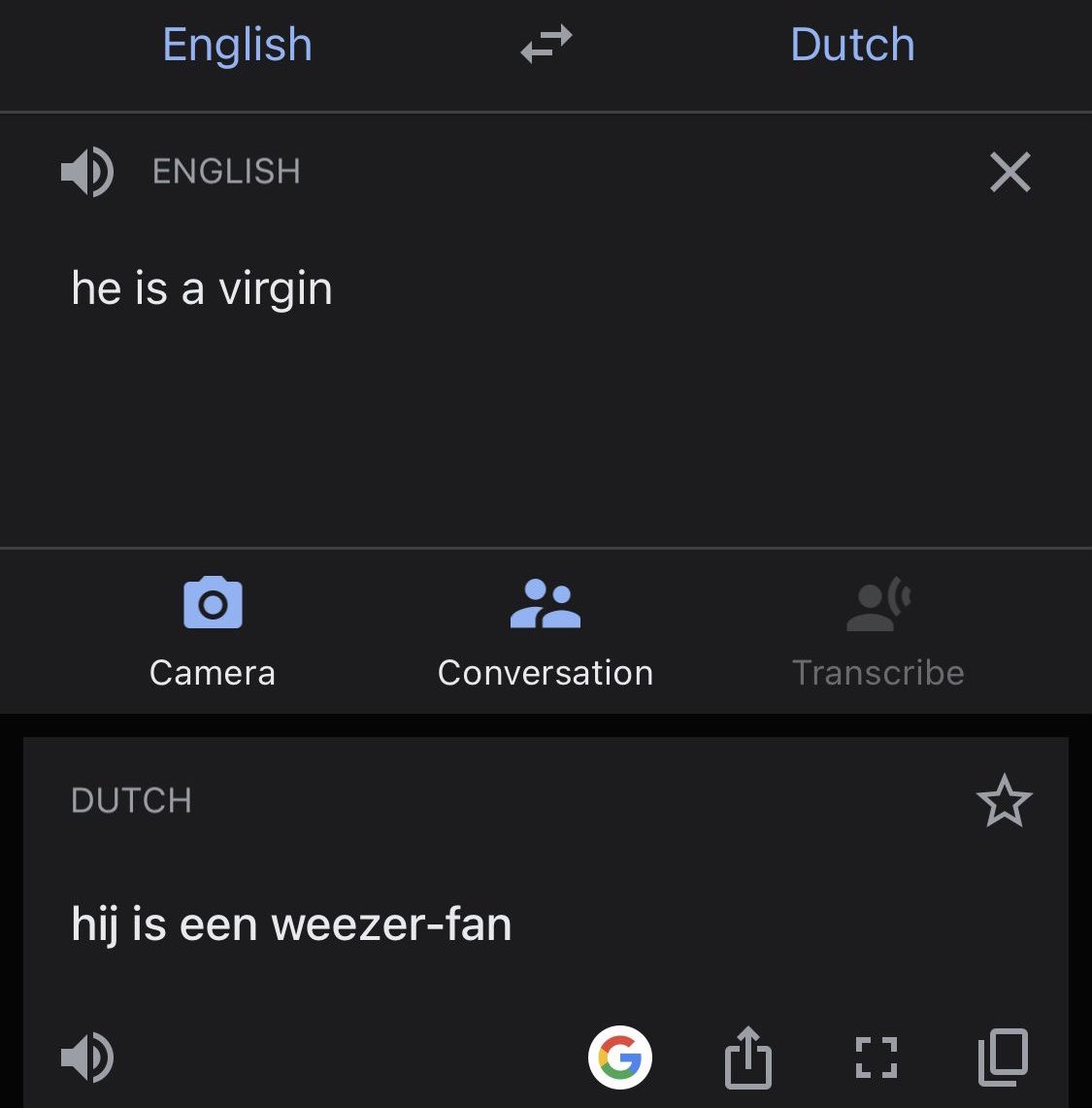 dutch is a funny language