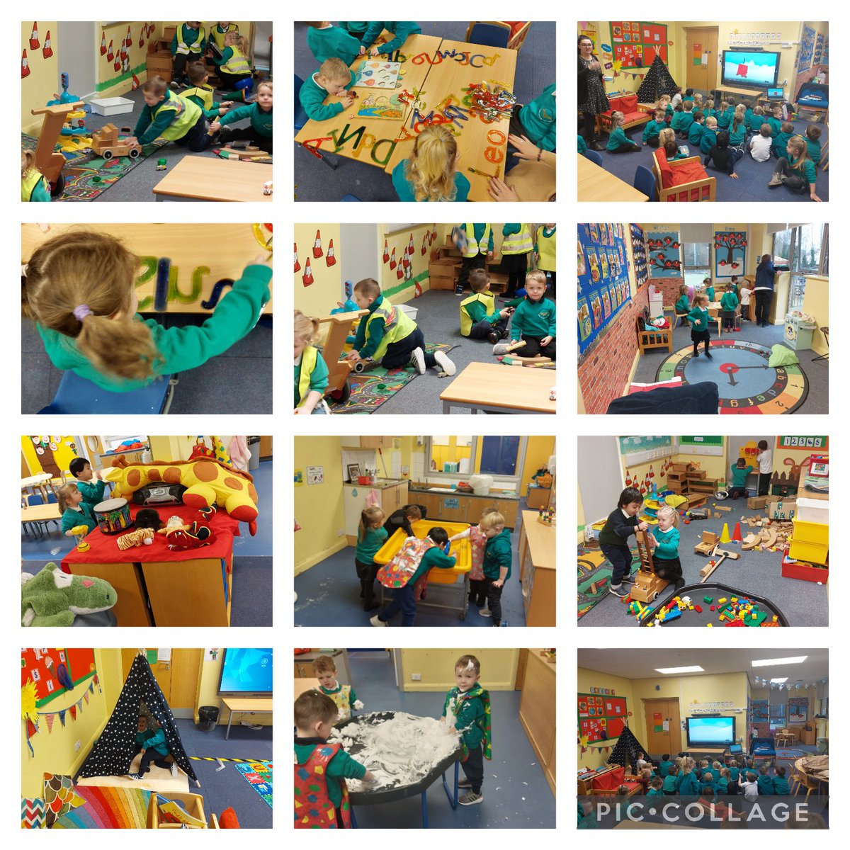 A great first day back...lovely to see everyone and welcome our new starters!! Today was all go, busy, busy, busy times in Nursery! 😁👍<a href="/OgmoreP/">Ogmore Vale Primary</a> <a href="/UNCRCArticle31/">Article 31</a> #theOVway