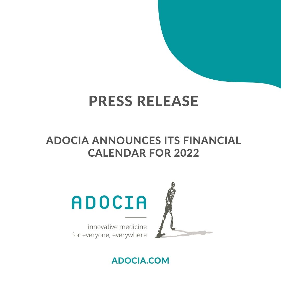 Adocia Biotech (@adocia_biotech) on Twitter photo <a href="/Adocia_Biotech/">Adocia Biotech</a> announces its financial calendar for 2022.
adocia.com
#biotech #innovation #diabetes #obesity <a href="/Adocia_Biotech/">Adocia Biotech</a> announces its financial calendar for 2022.
adocia.com
#biotech #innovation #diabetes #obesity