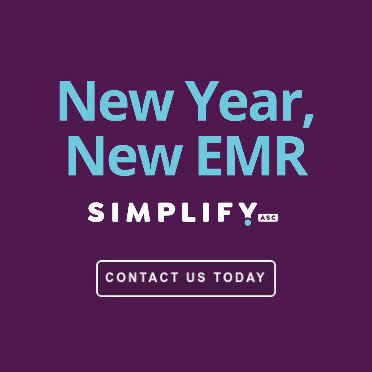 🥂Wishing everyone a prosperous 2022! If you want the best digital patient chart in the ASC market, now is the time. Resolution #3 - done. hubs.la/Q011C-SJ0