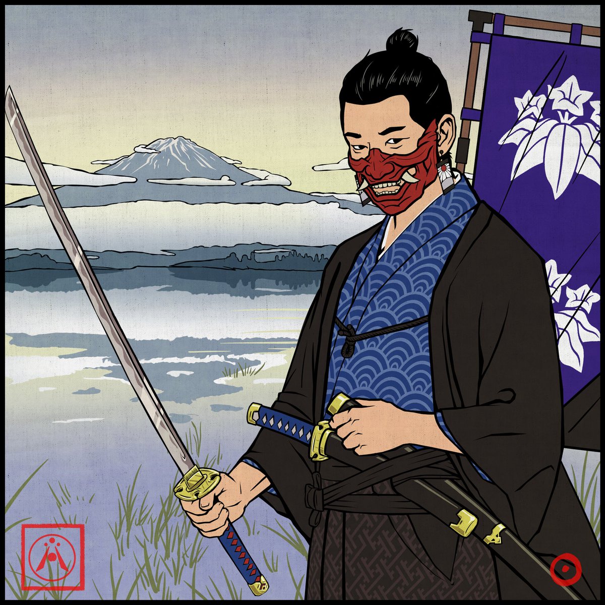 Ukiyoe Warriors tweet media