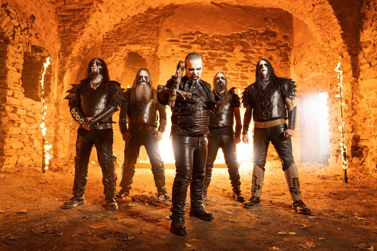Lord_Ahriman's tweet photo. DARK FUNERAL are:
Lord Ahriman - Guitars
Heljarmadr - Vocals
Chaq Mol - Guitars
Adra Melek – Bass
Jalomaah - Drums

Official Website https://t.co/3i1iWUWKQv https://t.co/UzZkkOlk6x