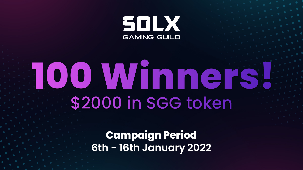 SolxGamingGuild's tweet image. $SGG token giveaway is here! 🎉

How to participate?
- Go to: gleam.io/WMPo7/sgg-toke…
- Fill the form: forms.gle/y2DpbXT66SEtV9…
- Done! 

Read our medium here📝:
medium.com/@SolXGamingGui…