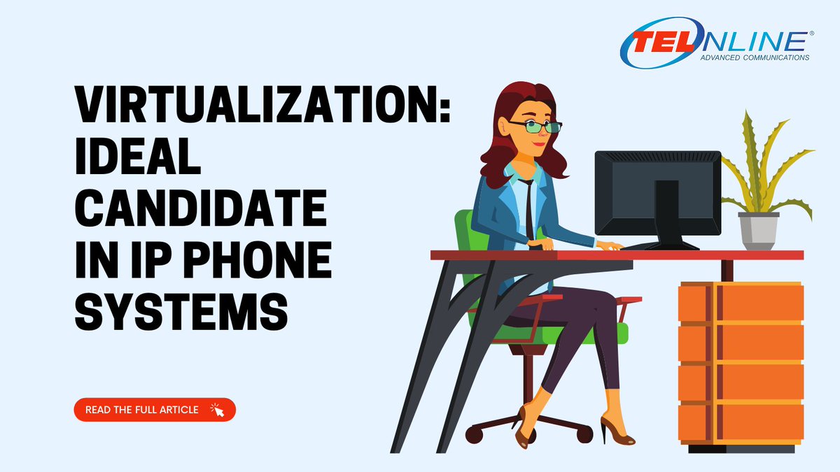 telonline's tweet photo. Companies face certain challenges such as budget reduction, limited IT staff etc.
Therefore, they are migrating their telephone systems to physical or virtual servers, through virtualization that provides a real solution based on software running on a supported operating system. https://t.co/d48IeL3fVk