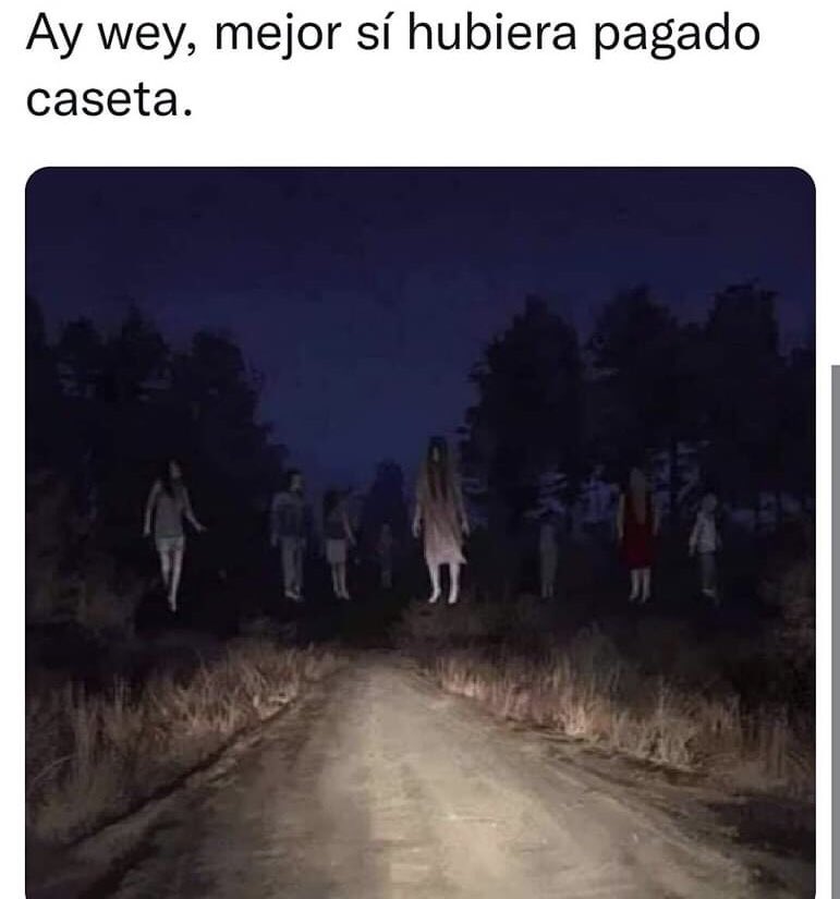 Mikemisiones's tweet photo. Jajaja🤣😆 #miedo #terror https://t.co/U4gmNYRKhb