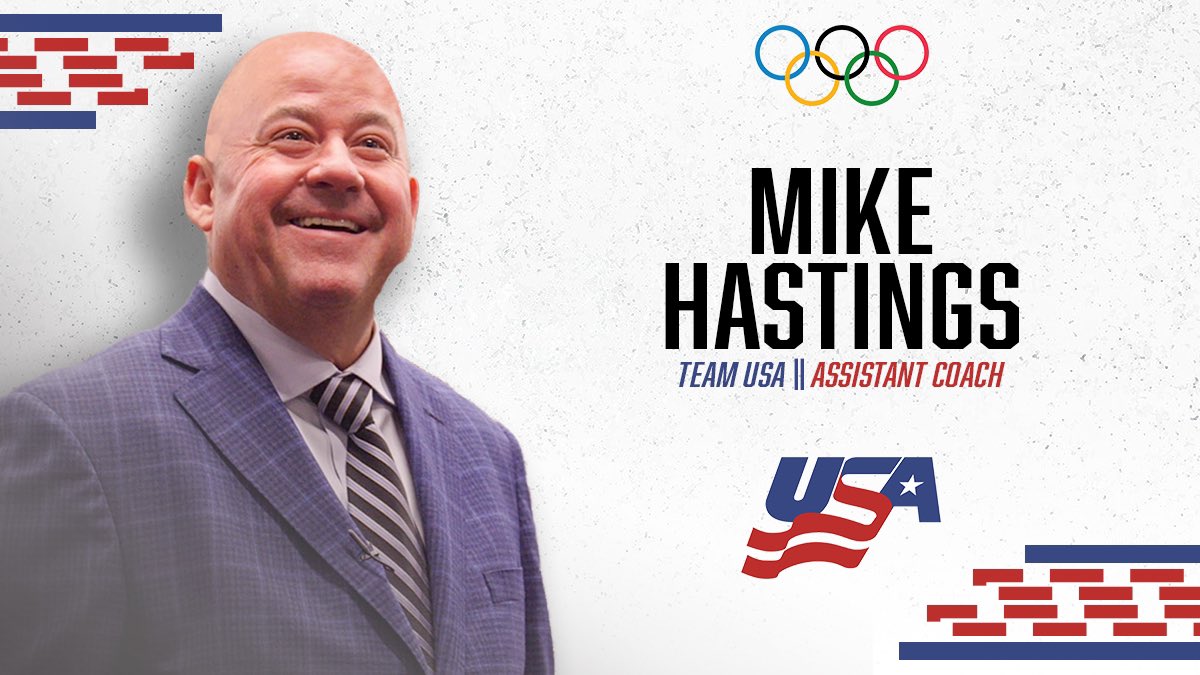 🚨BREAKING: Mike Hastings will be an assistant coach for the 2022 Olympics Men’s Ice Hockey Team!😈🇺🇸