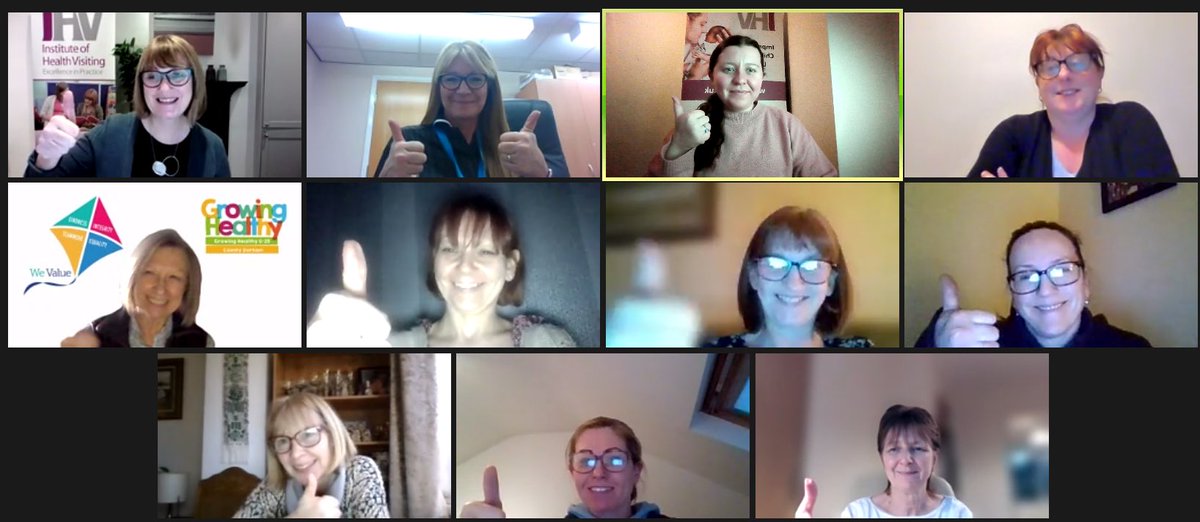 mummagg's tweet photo. Lovely to be back in @HDFT0TO19 with this fab group of #PIMHAwareness HVs. So much thanks to the lovely @Jane_Fisher2 for joining and inspiring us. @iHealthVisiting @georgvarney36 @melita_walker @MrsBish71 https://t.co/L98Q9DpNaZ