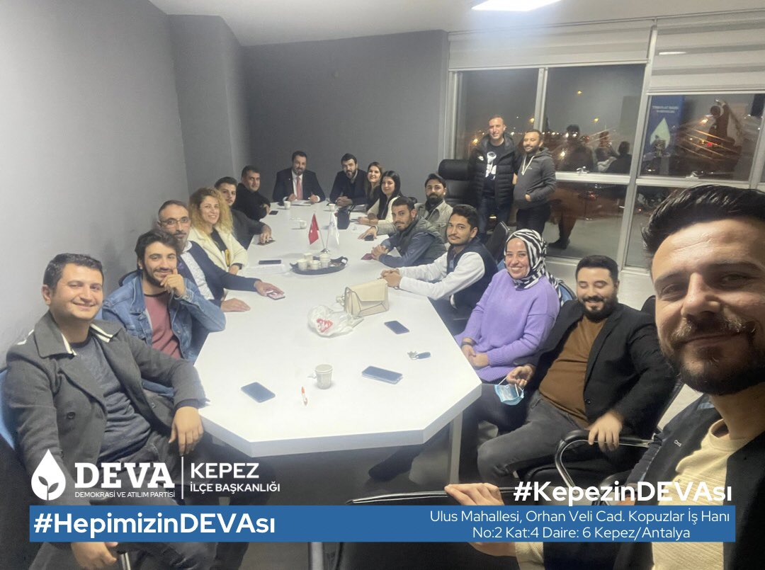 Yeni yılın ilk yönetim kurulu toplantısını gerçekleştirdik, Kepez için güzel işler yapmaya sözümüz var!

#KepezinDEVAsı
#HepimizinDEVAsı
