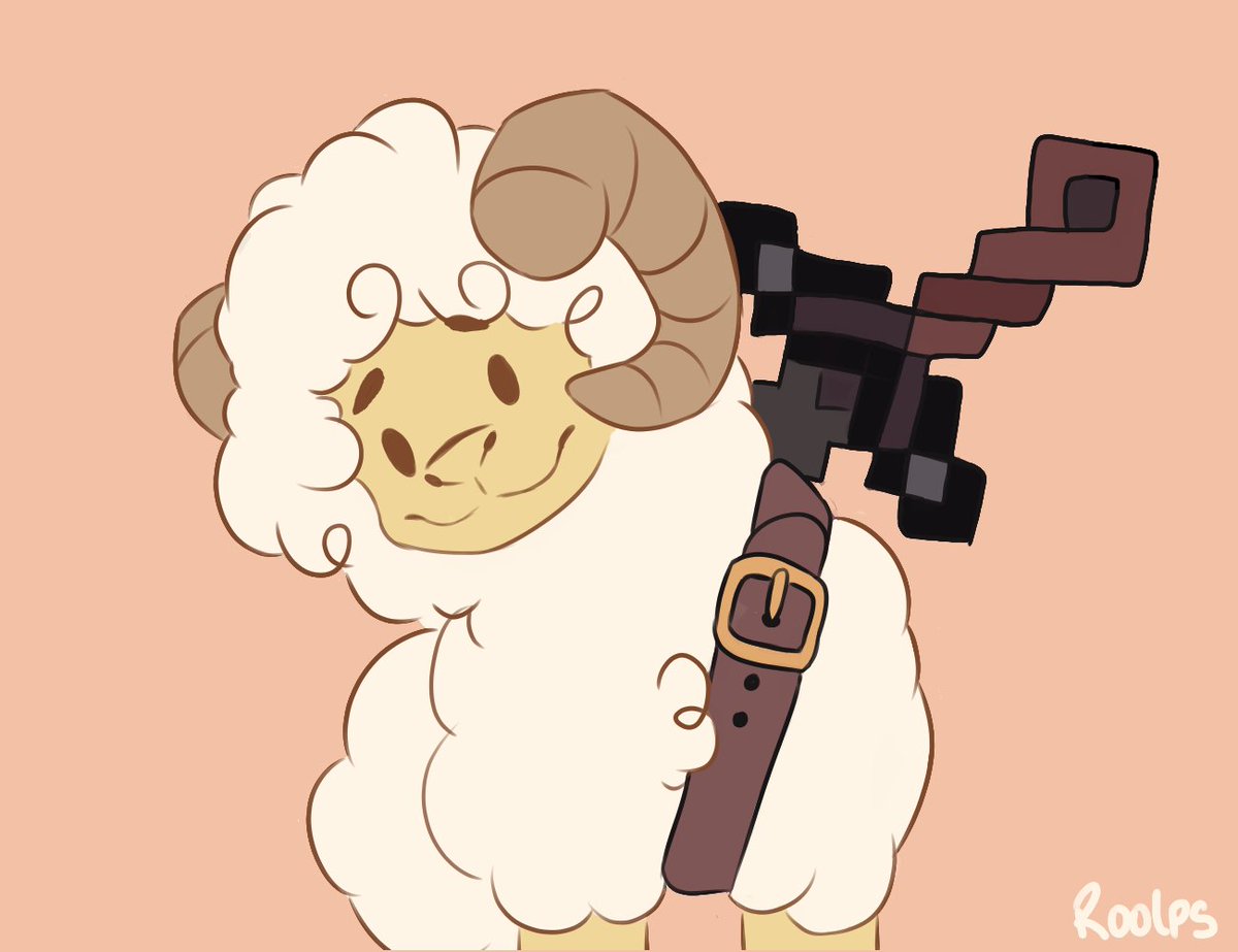 Rooolps's tweet image. Competition entry for @sheepisthename :3 - Going to probably start doing more art and using twitter as an outlook for it idk i will see how i feel