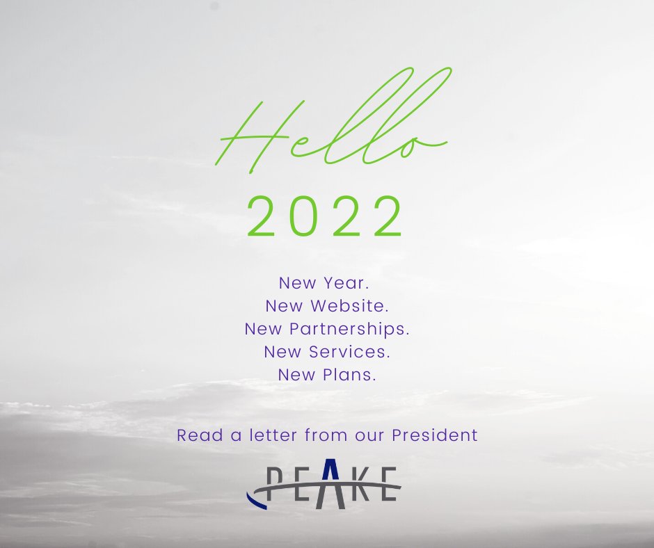 PeakeConnect's tweet photo. New Year, New Website, New Offerings.  Click to read a letter from our President and learn about all we are bringing to 2022 and beyond.  #missioncriticalcommunications

https://t.co/YLEmLhIWoX https://t.co/3lgOi0tzzE
