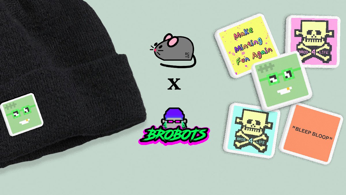 rightclicksave8's tweet image. Excited to announce our first collection integrated into the Community Series. @BR0B0TS , created by the founders of RC+S, will receive 40% off items in addition to a free limited edition Swap, interchangeable on all apparel.