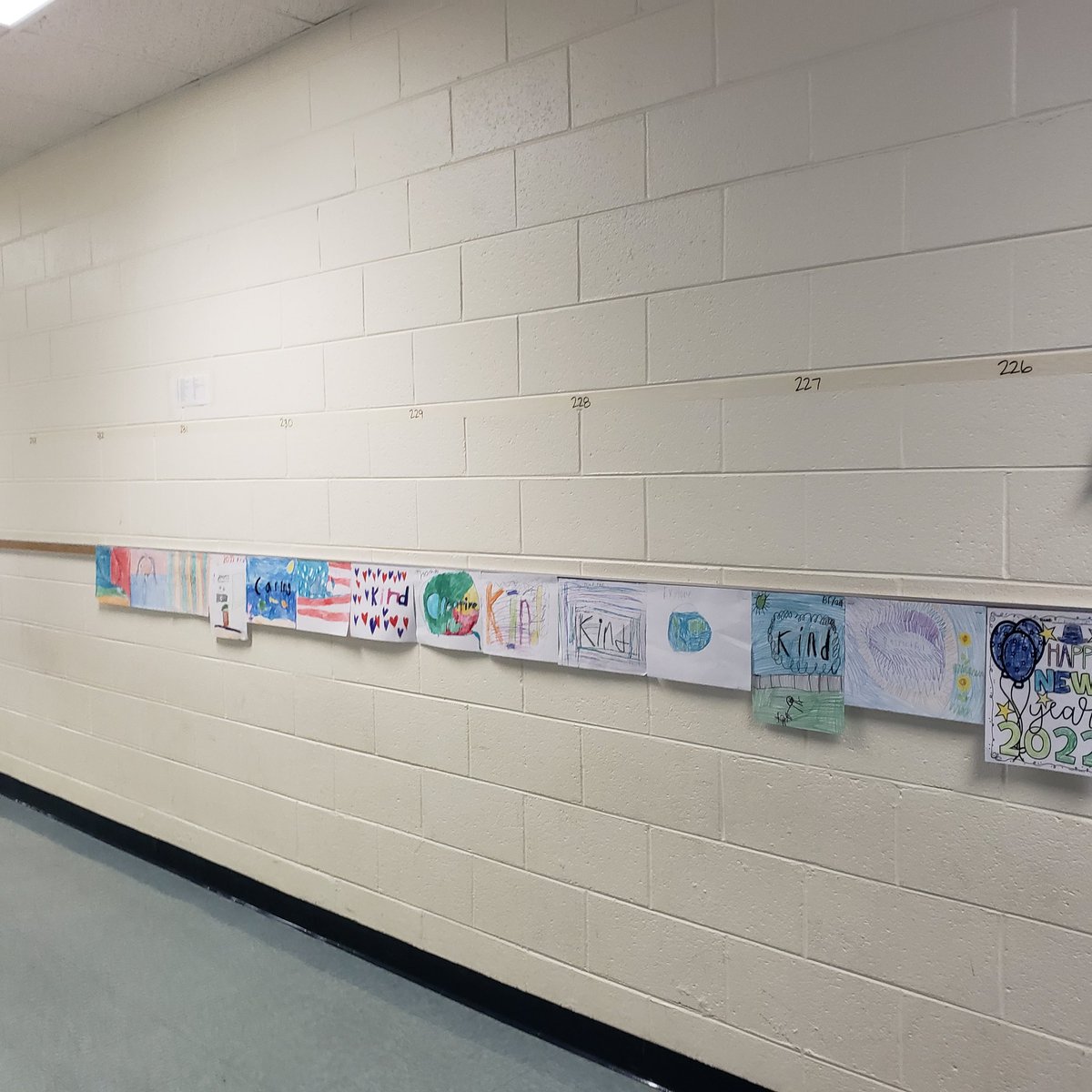 Started our #2022 picking out our #oneword 😊 <a href="/AmeliaElem/">Amelia Elementary</a> #ShineYourLight