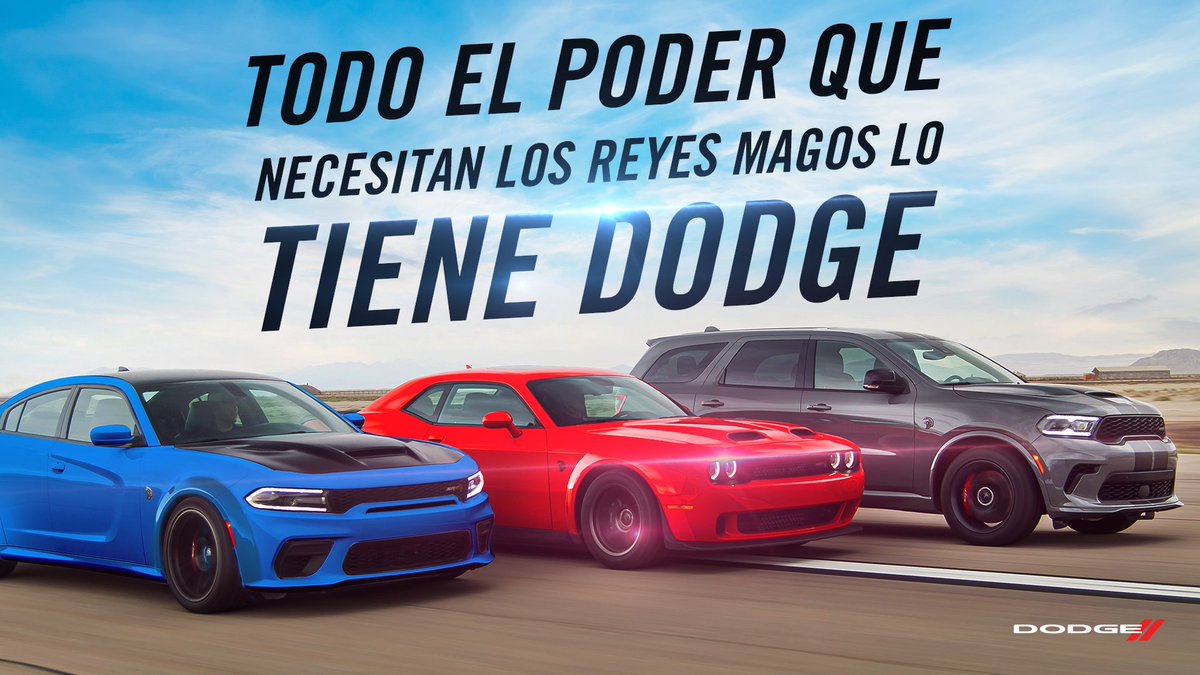 DodgeMX's tweet photo. Los Reyes Magos necesitan todo el performance para lograr entregar los regalos en este día. 😎 #DíaDeReyes #DiadeReyesmagos https://t.co/uPHg3S3QYt